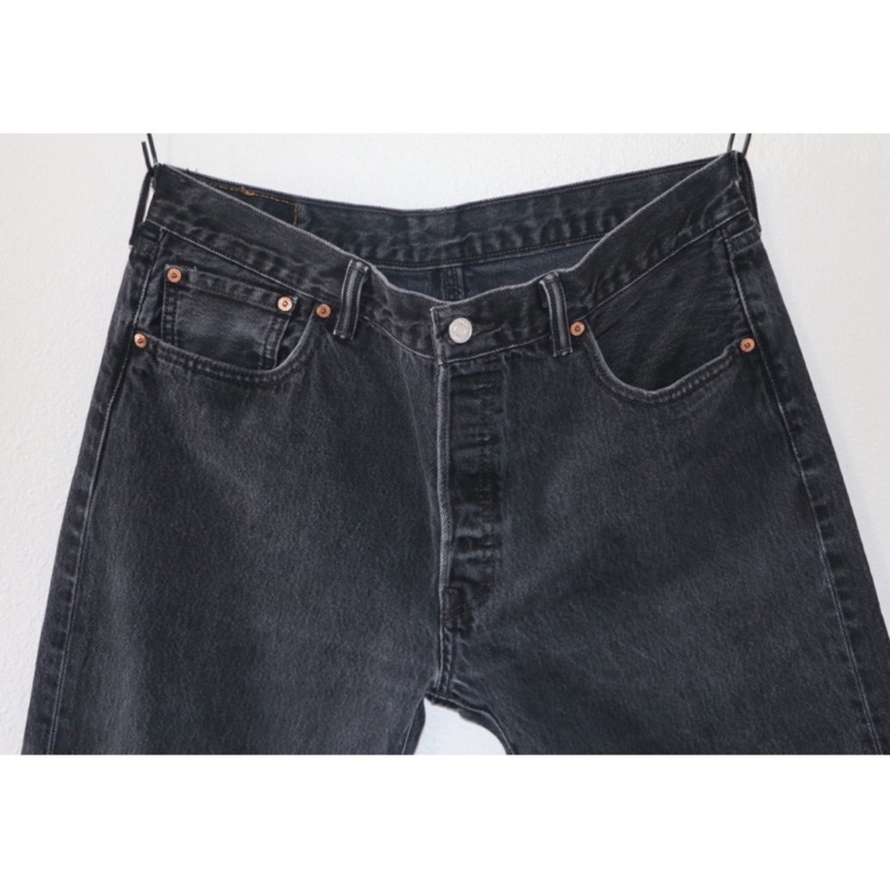 Levi’s Men’s 501 Black Straight Fit Jeans